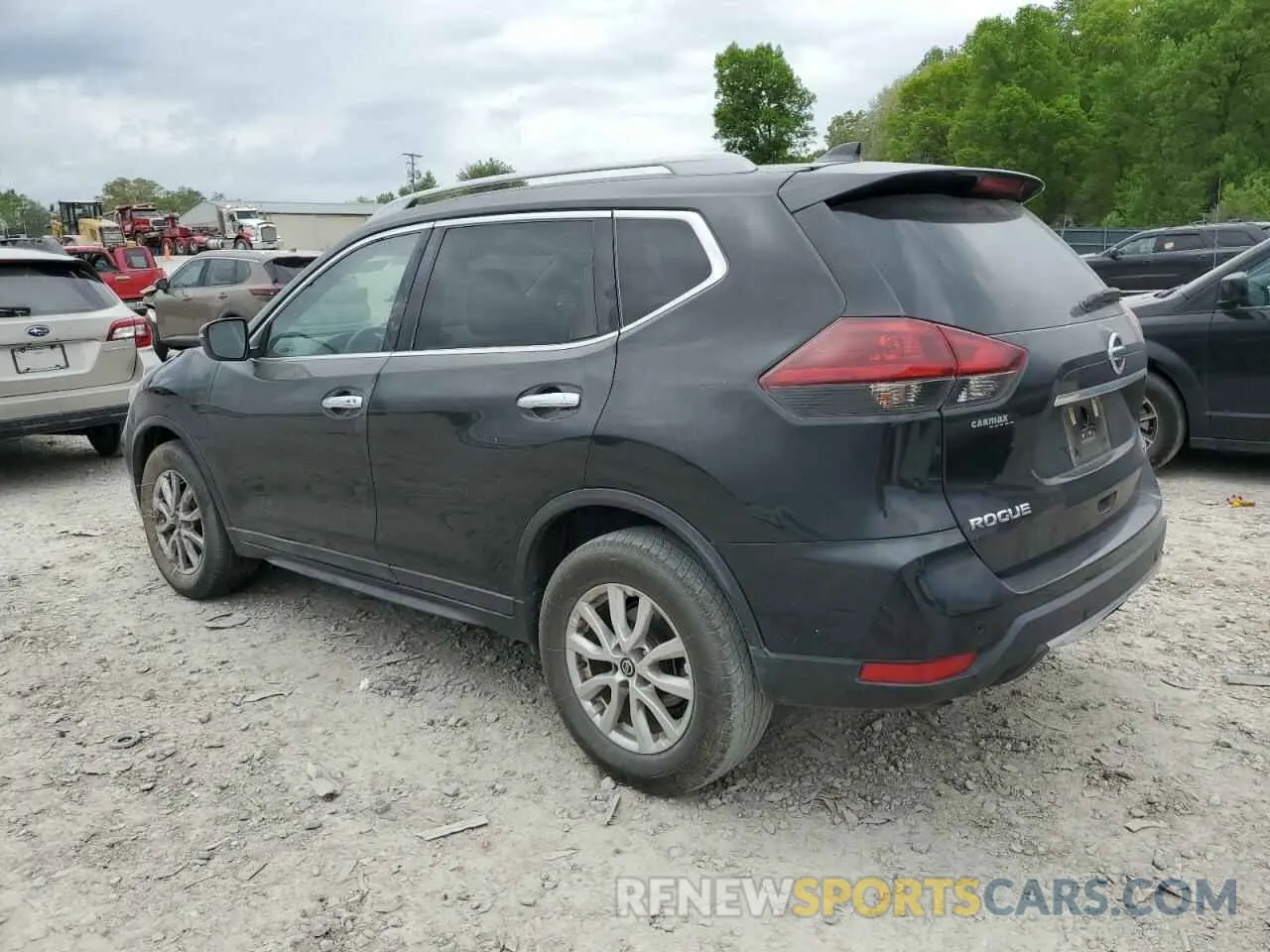 2 Photograph of a damaged car 5N1AT2MV9LC743820 NISSAN ROGUE 2020