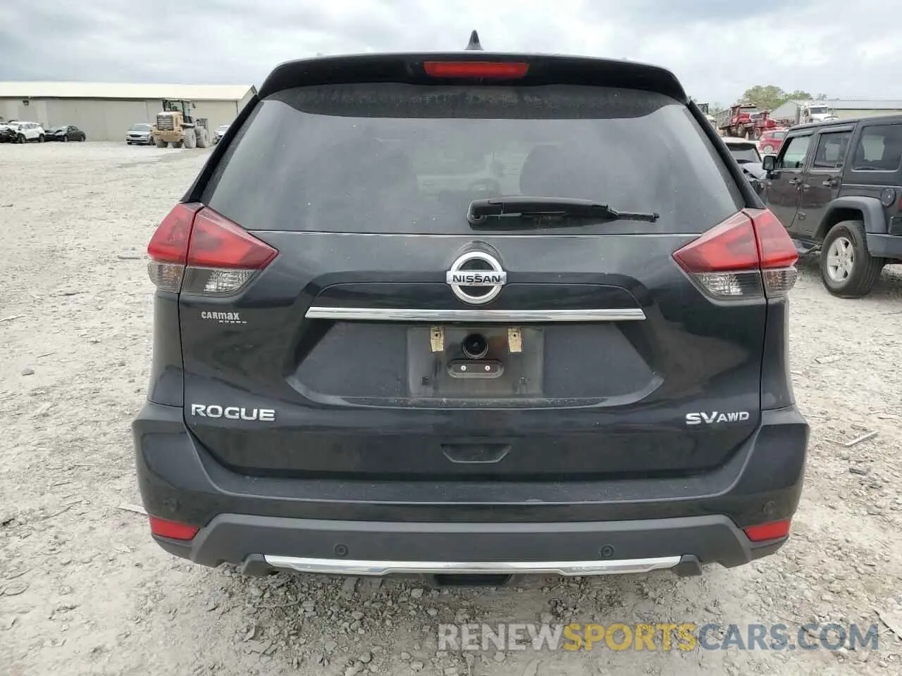 6 Photograph of a damaged car 5N1AT2MV9LC743820 NISSAN ROGUE 2020