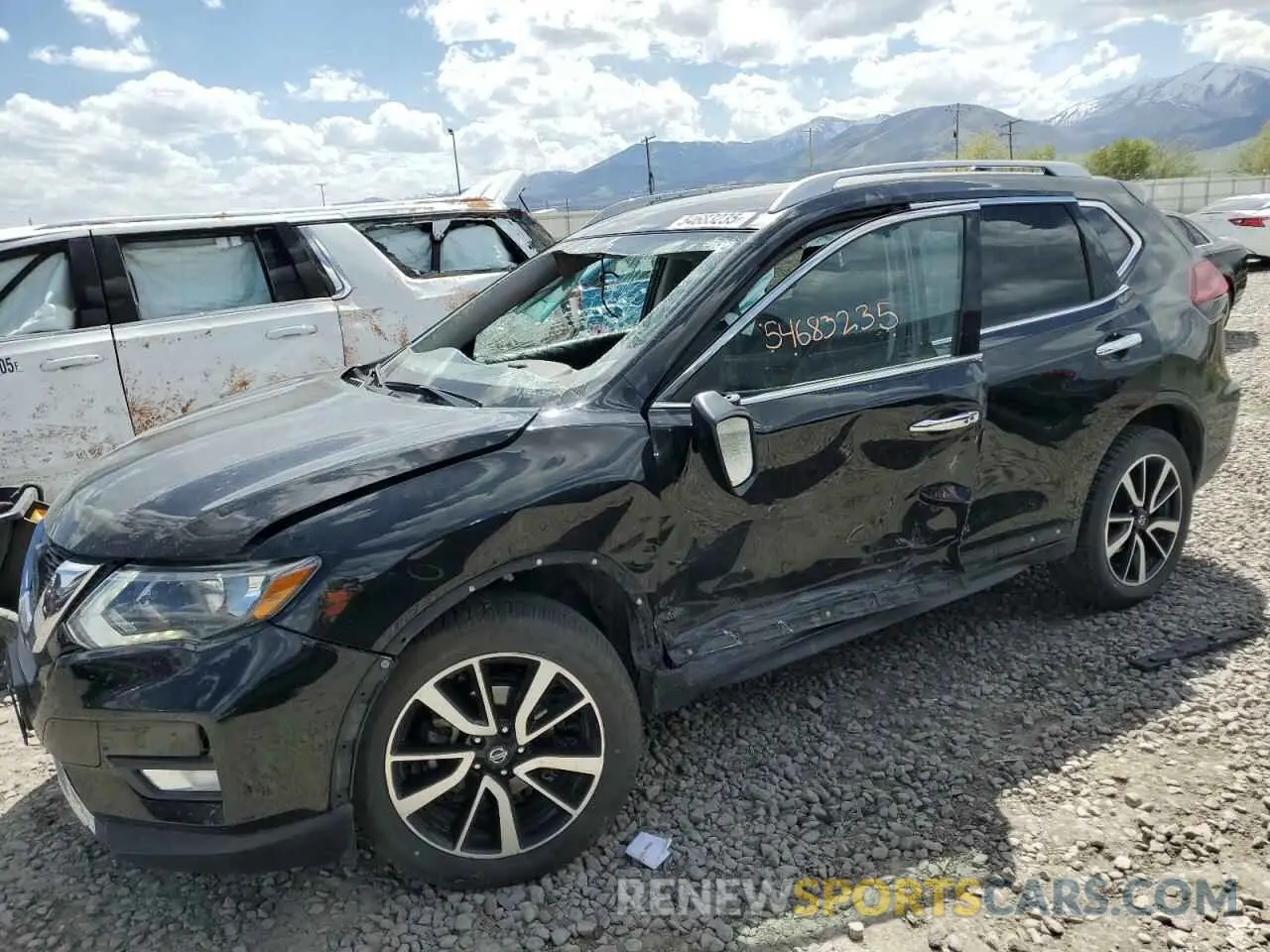 1 Photograph of a damaged car 5N1AT2MV9LC744420 NISSAN ROGUE 2020