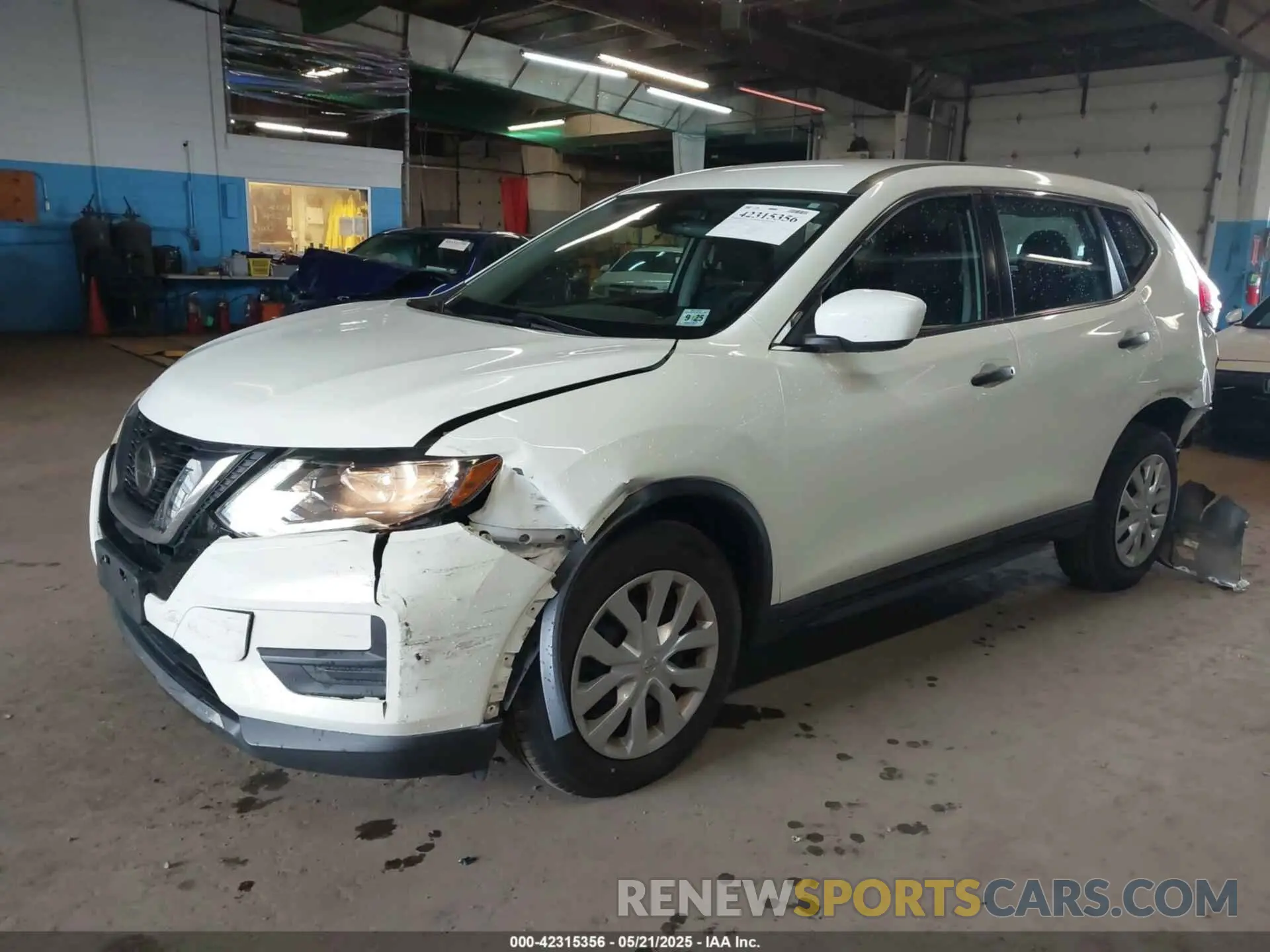 2 Photograph of a damaged car 5N1AT2MV9LC785811 NISSAN ROGUE 2020