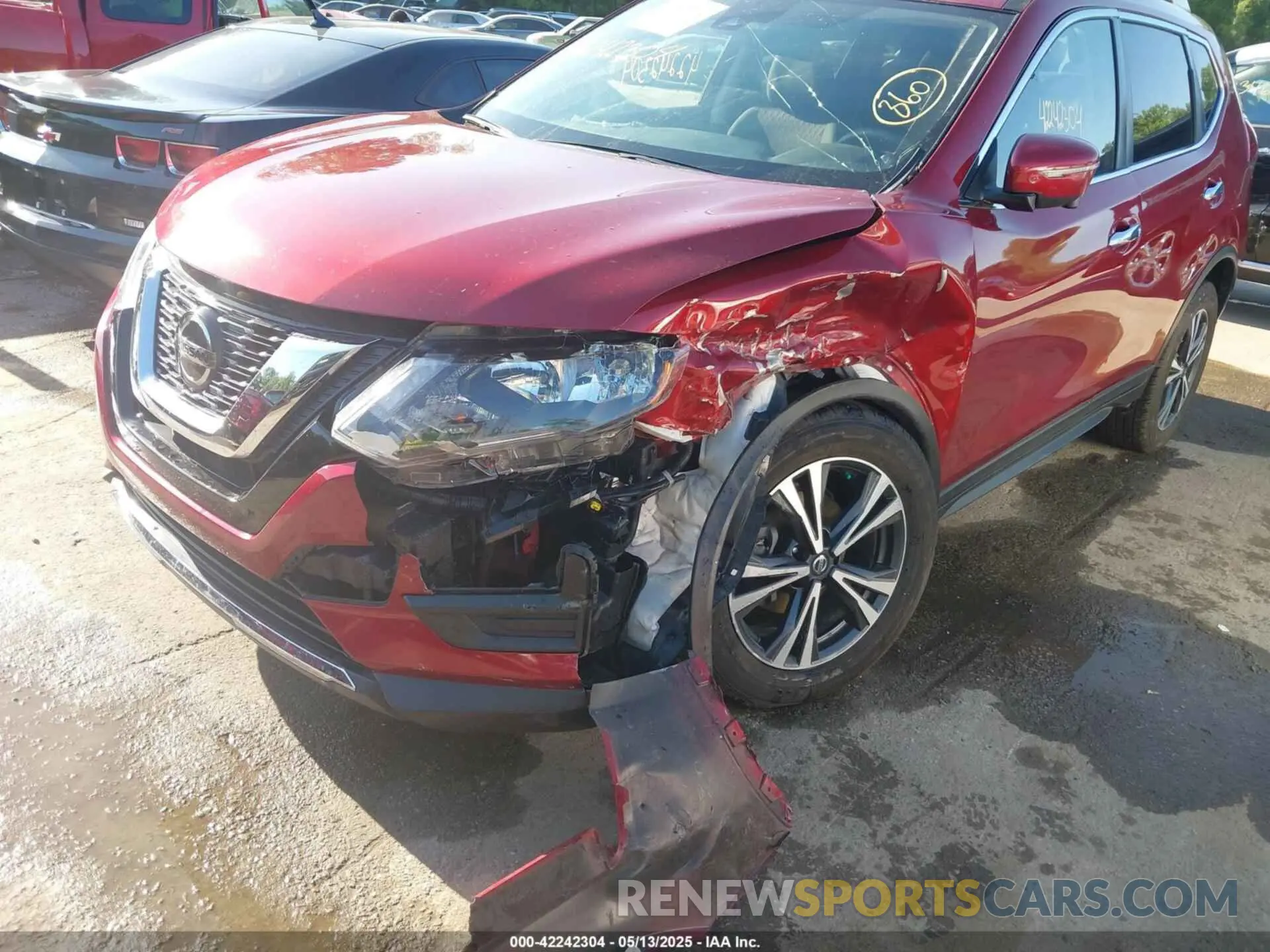 6 Photograph of a damaged car 5N1AT2MV9LC798168 NISSAN ROGUE 2020