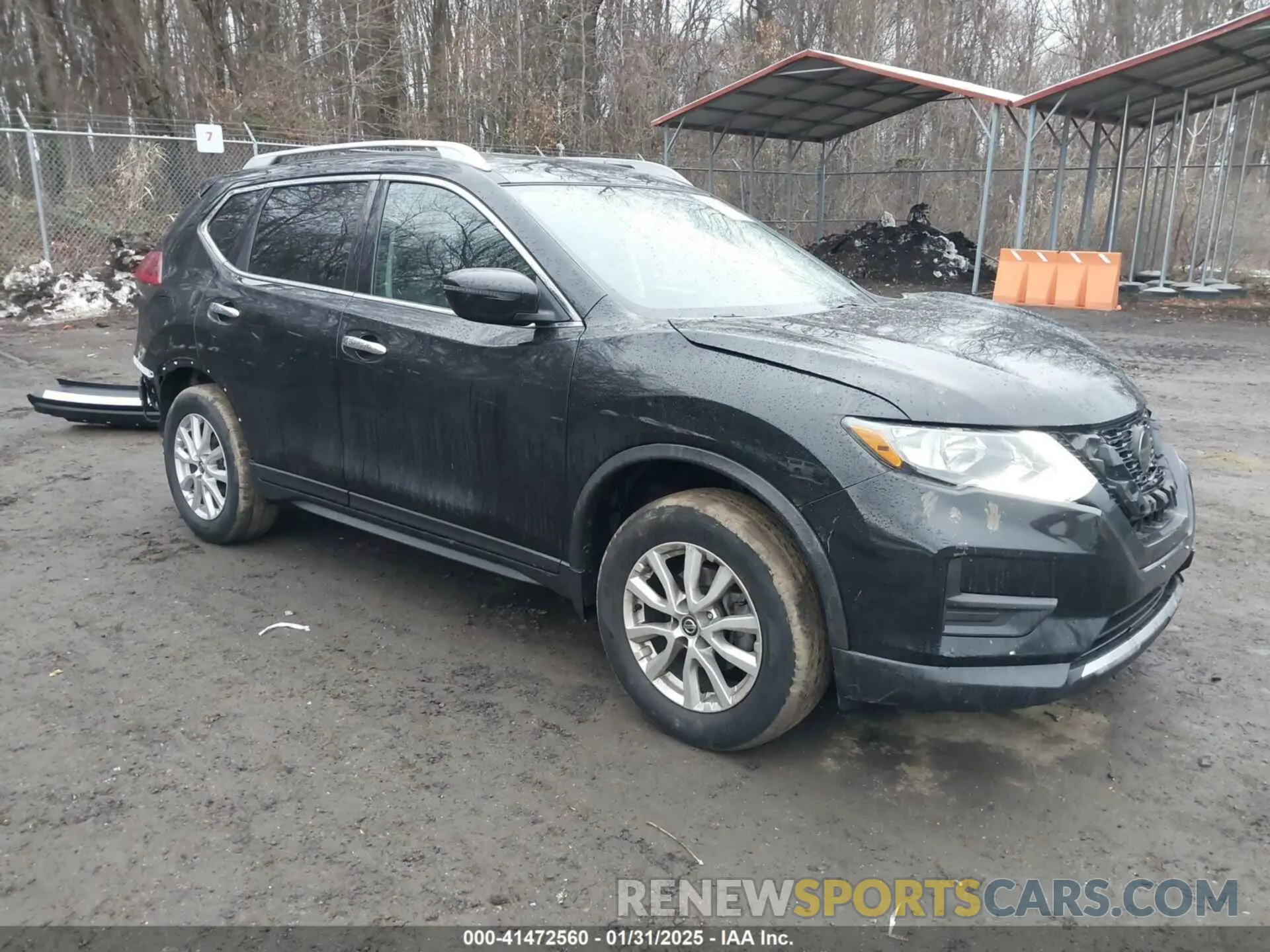1 Photograph of a damaged car 5N1AT2MVXLC733880 NISSAN ROGUE 2020