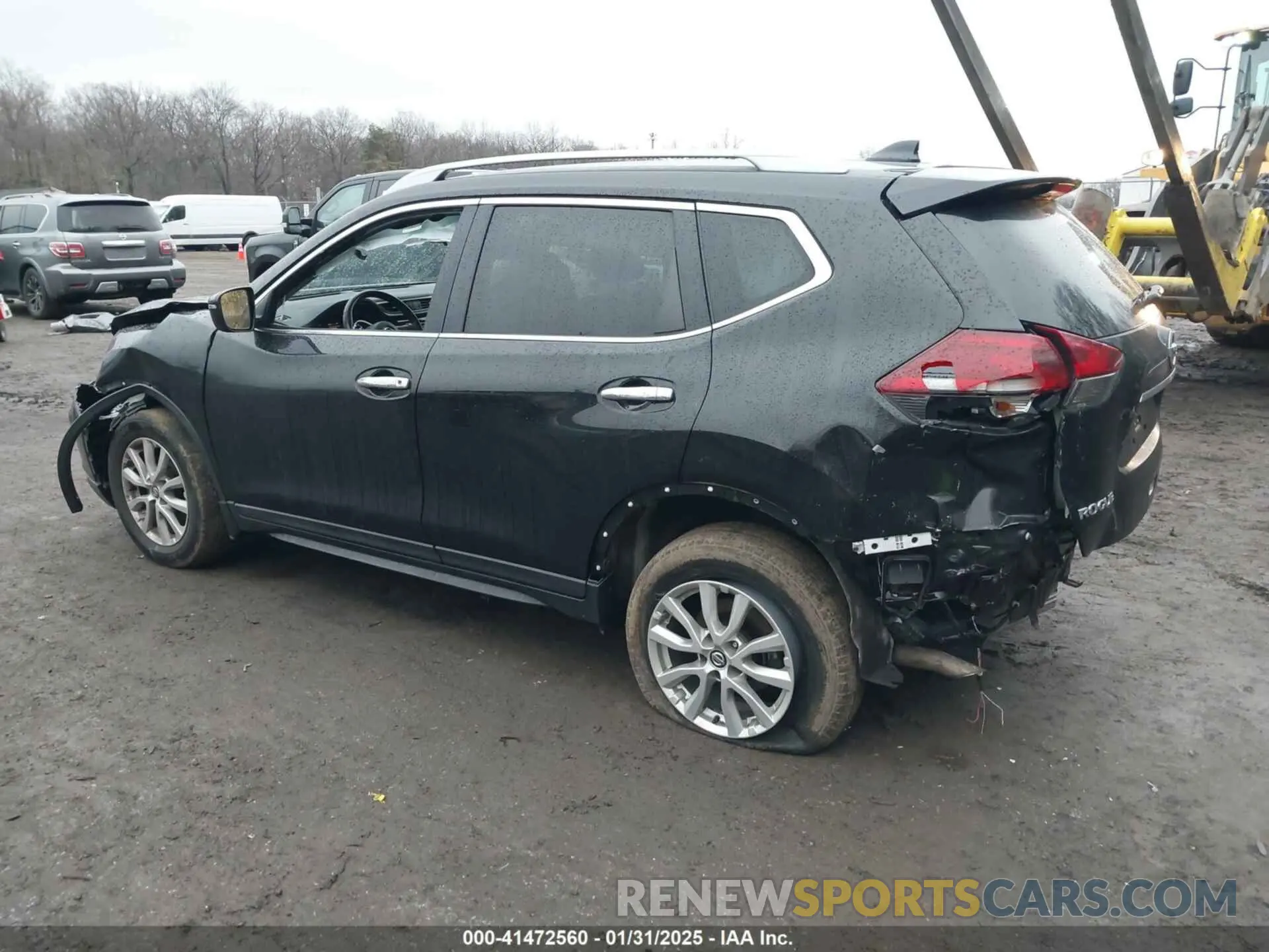 3 Photograph of a damaged car 5N1AT2MVXLC733880 NISSAN ROGUE 2020