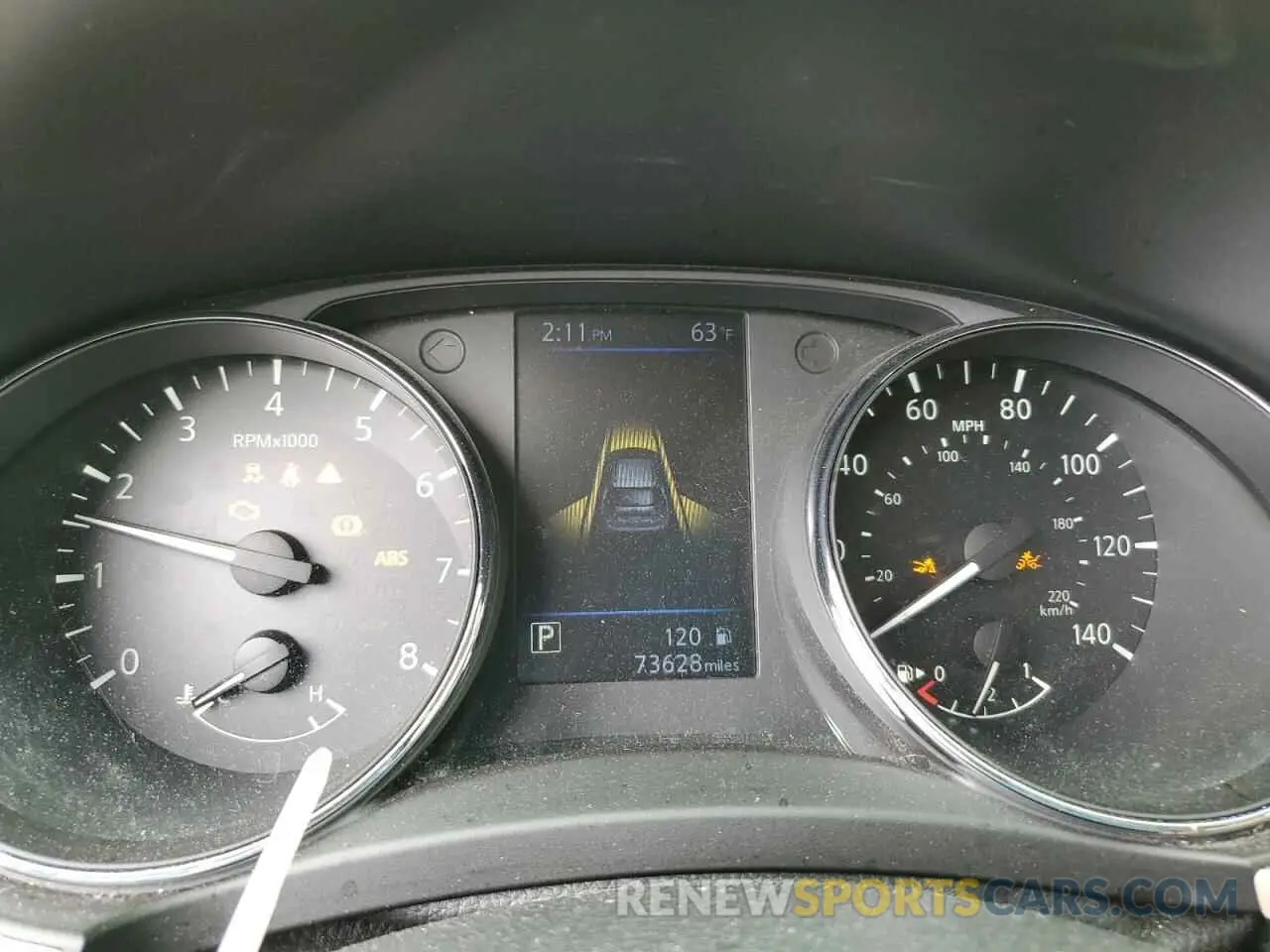 9 Фотография поврежденного автомобиля 5N1AT2MVXLC738979 NISSAN ROGUE 2020