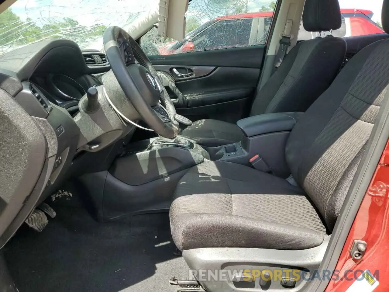 7 Photograph of a damaged car 5N1AT2MVXLC779015 NISSAN ROGUE 2020