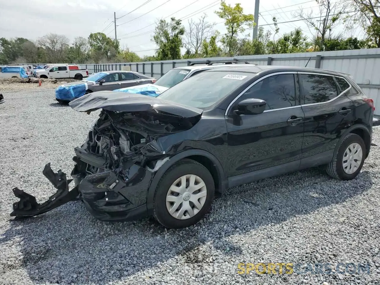 1 Photograph of a damaged car JN1BJ1CV0LW546904 NISSAN ROGUE 2020