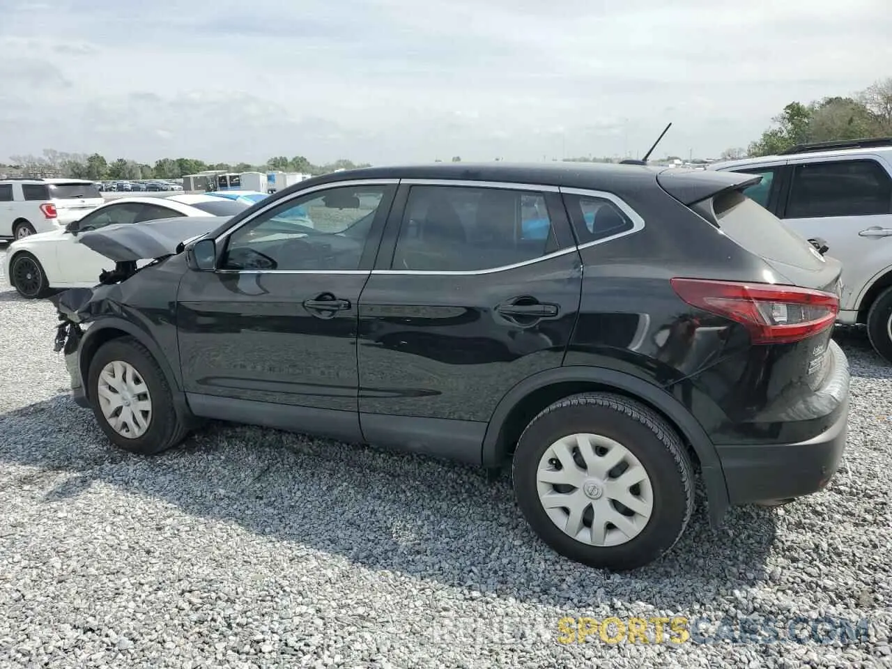 2 Photograph of a damaged car JN1BJ1CV0LW546904 NISSAN ROGUE 2020