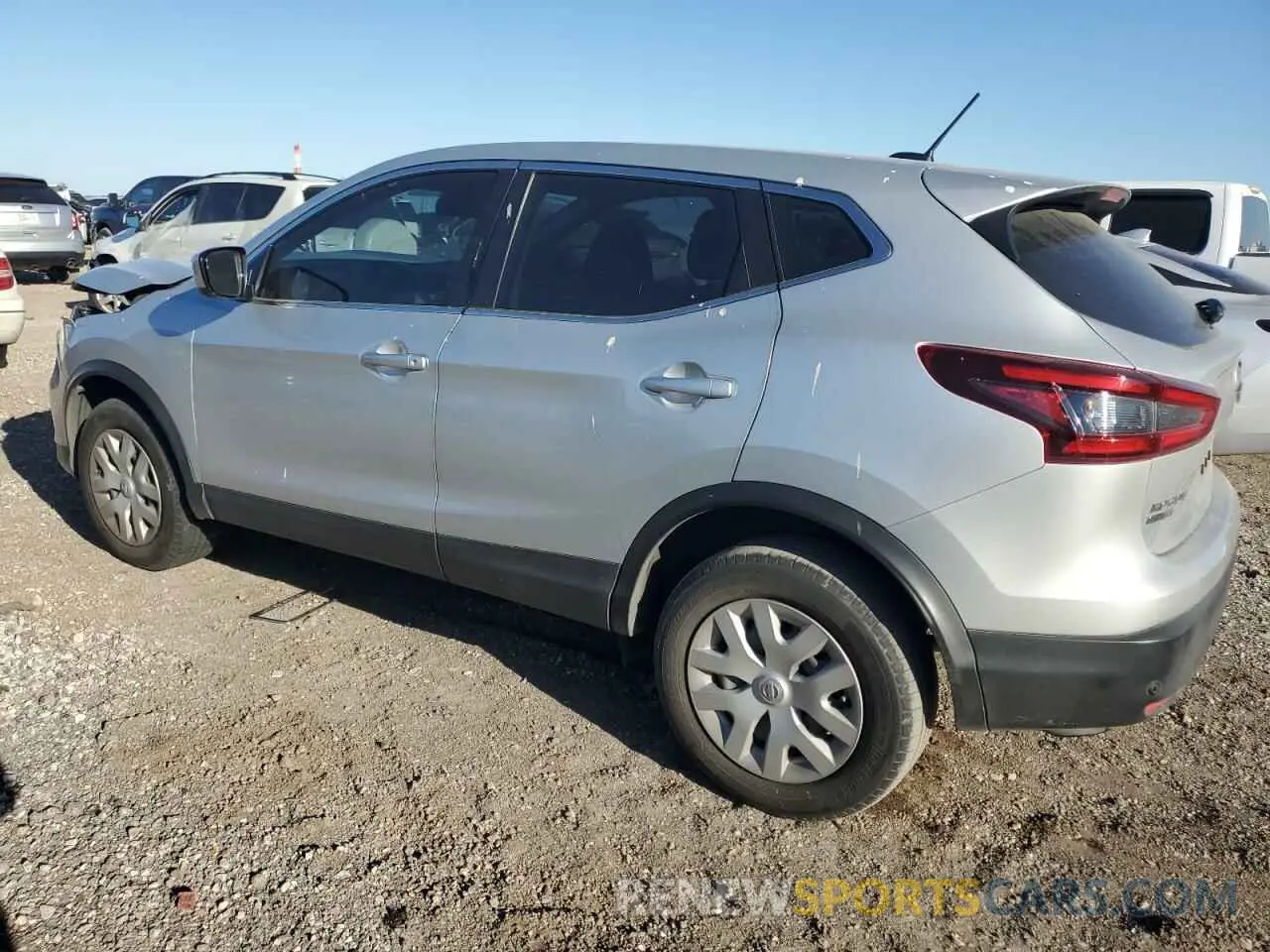 2 Photograph of a damaged car JN1BJ1CV1LW254999 NISSAN ROGUE 2020