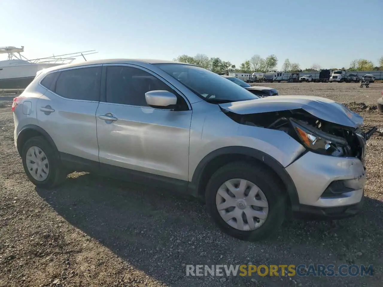 4 Photograph of a damaged car JN1BJ1CV1LW254999 NISSAN ROGUE 2020