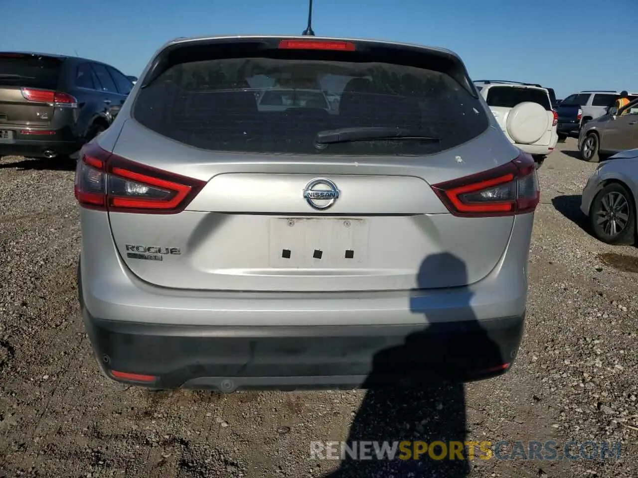 6 Photograph of a damaged car JN1BJ1CV1LW254999 NISSAN ROGUE 2020