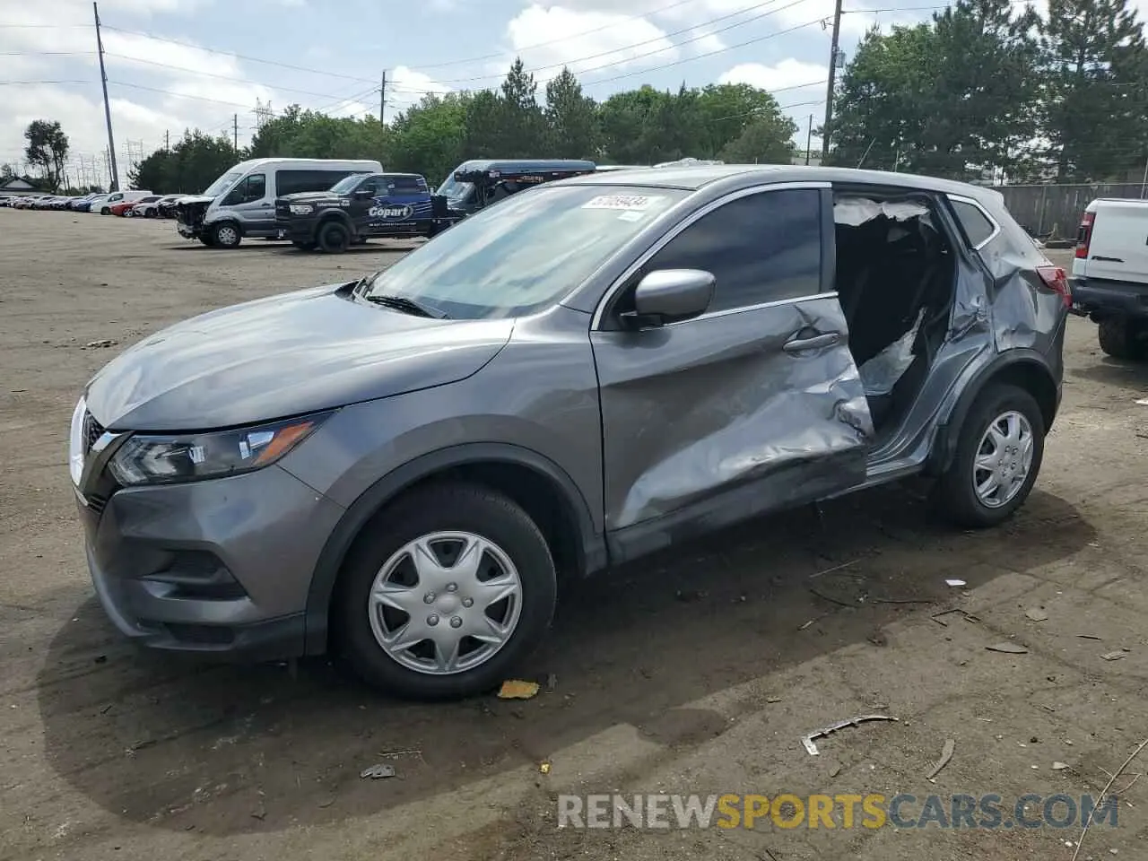 1 Photograph of a damaged car JN1BJ1CV1LW267140 NISSAN ROGUE 2020