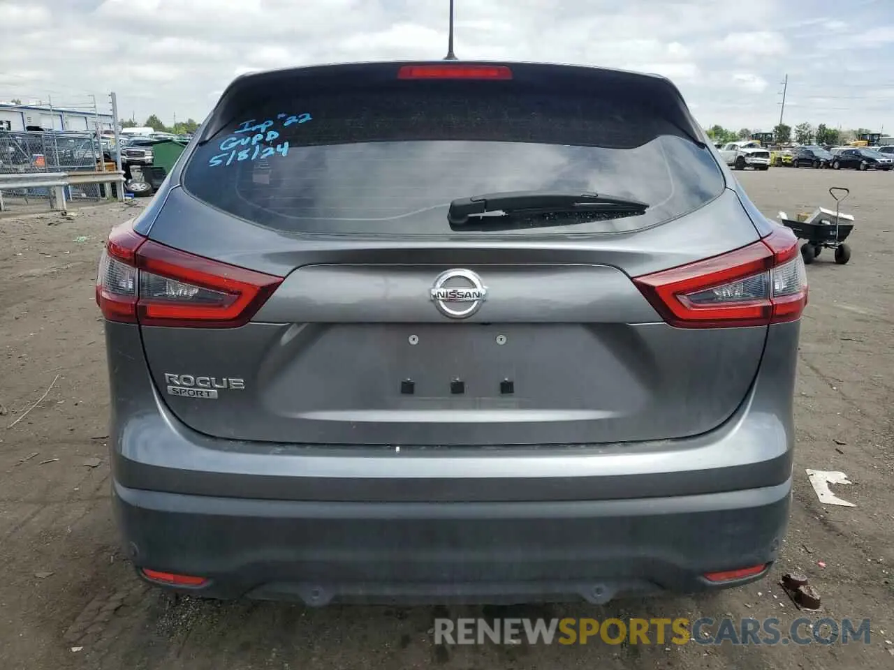 6 Photograph of a damaged car JN1BJ1CV1LW267140 NISSAN ROGUE 2020