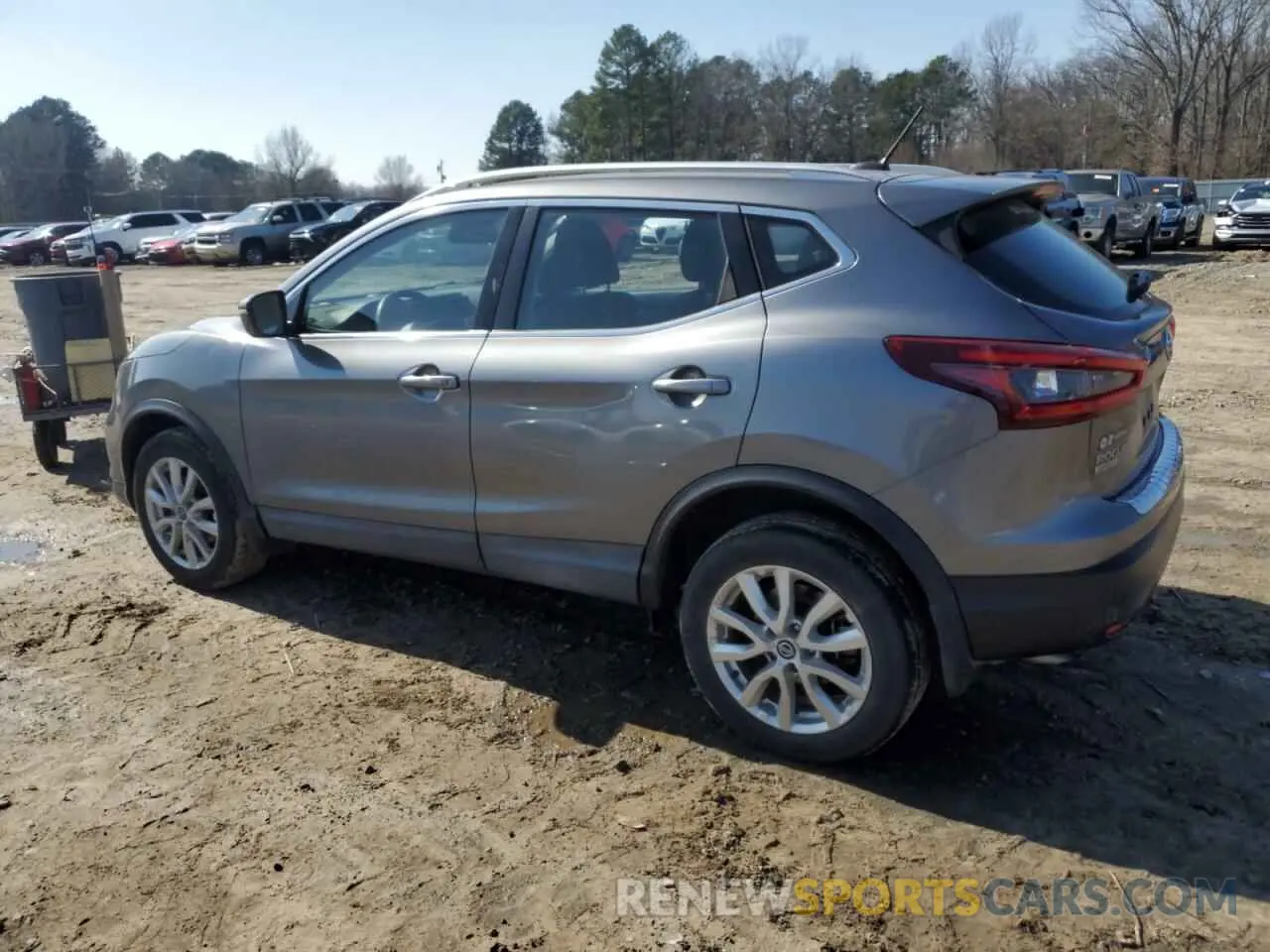 2 Photograph of a damaged car JN1BJ1CV2LW255398 NISSAN ROGUE 2020