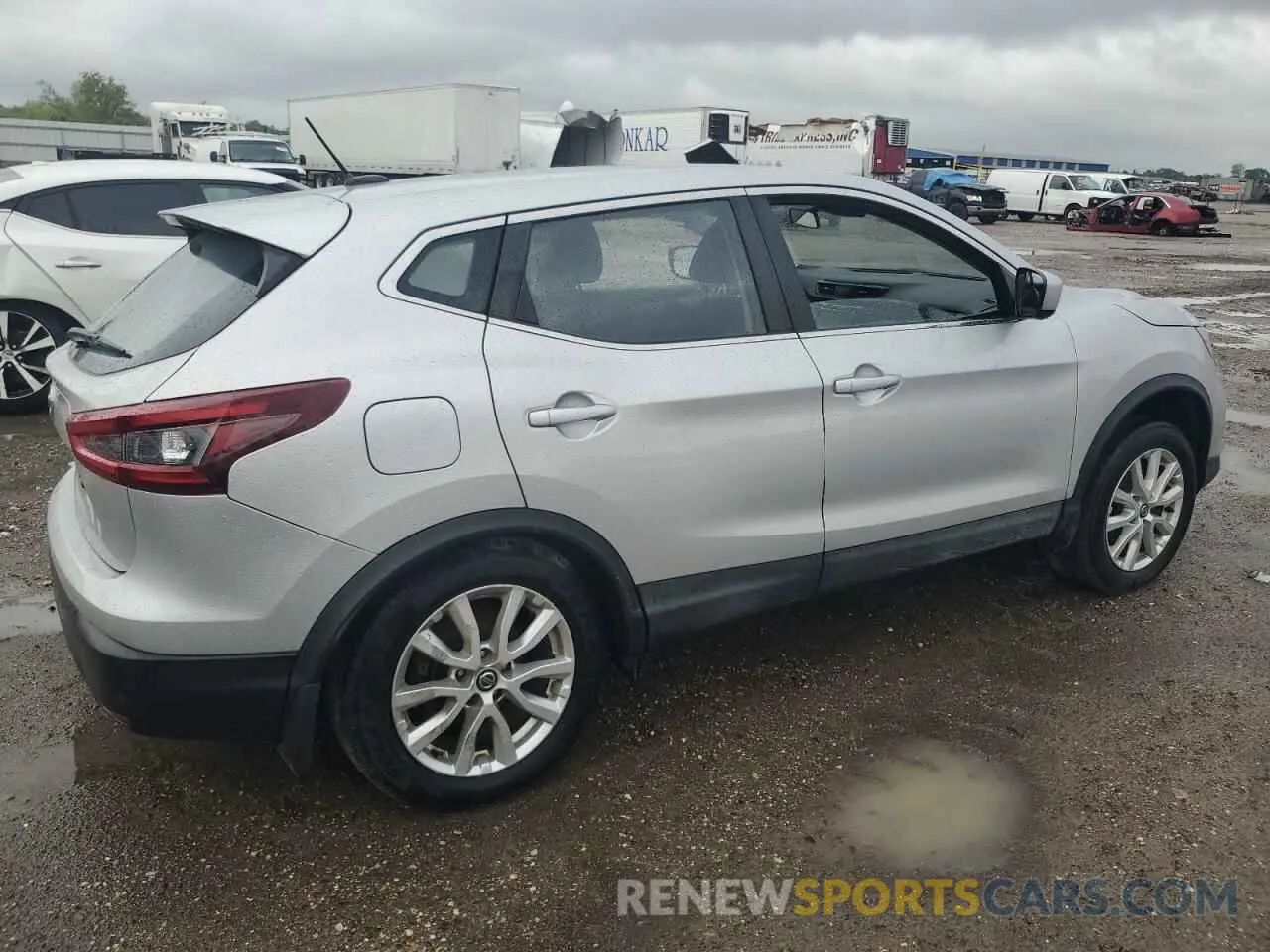 3 Photograph of a damaged car JN1BJ1CV2LW259838 NISSAN ROGUE 2020