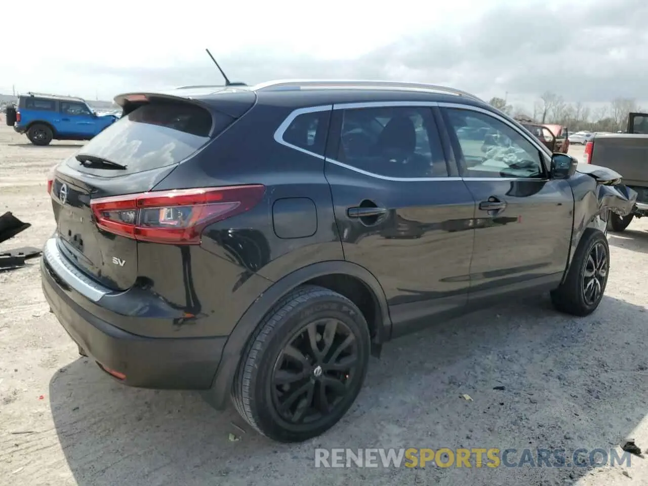 3 Photograph of a damaged car JN1BJ1CV2LW540473 NISSAN ROGUE 2020