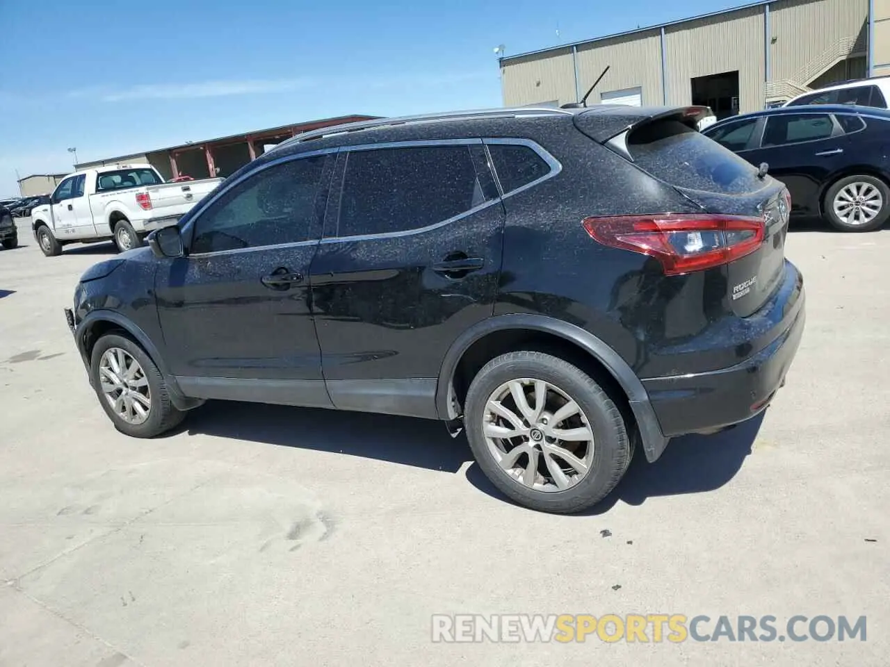 2 Photograph of a damaged car JN1BJ1CV3LW256320 NISSAN ROGUE 2020