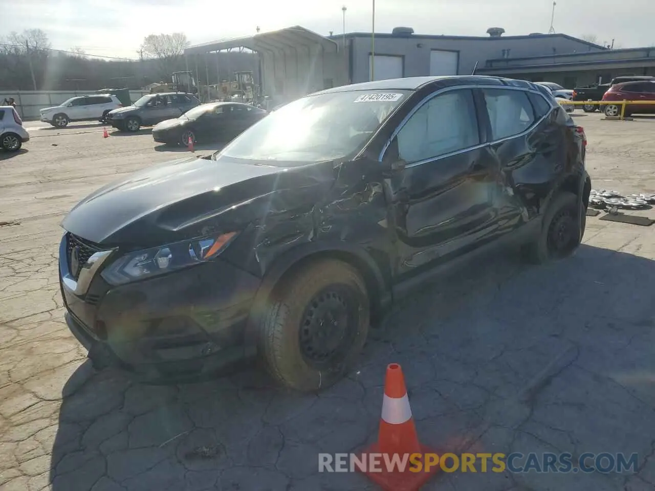 1 Photograph of a damaged car JN1BJ1CV3LW264420 NISSAN ROGUE 2020