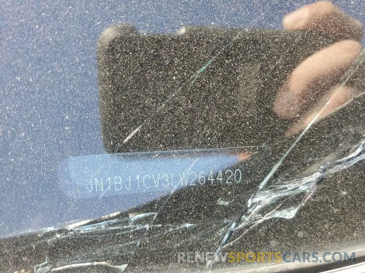 16 Photograph of a damaged car JN1BJ1CV3LW264420 NISSAN ROGUE 2020
