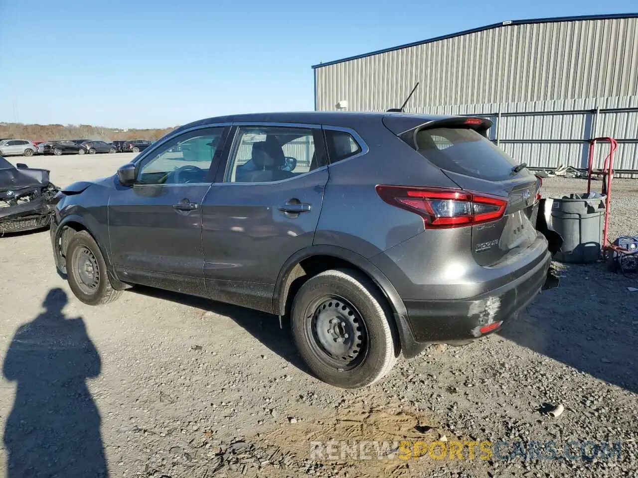 2 Photograph of a damaged car JN1BJ1CV3LW279905 NISSAN ROGUE 2020