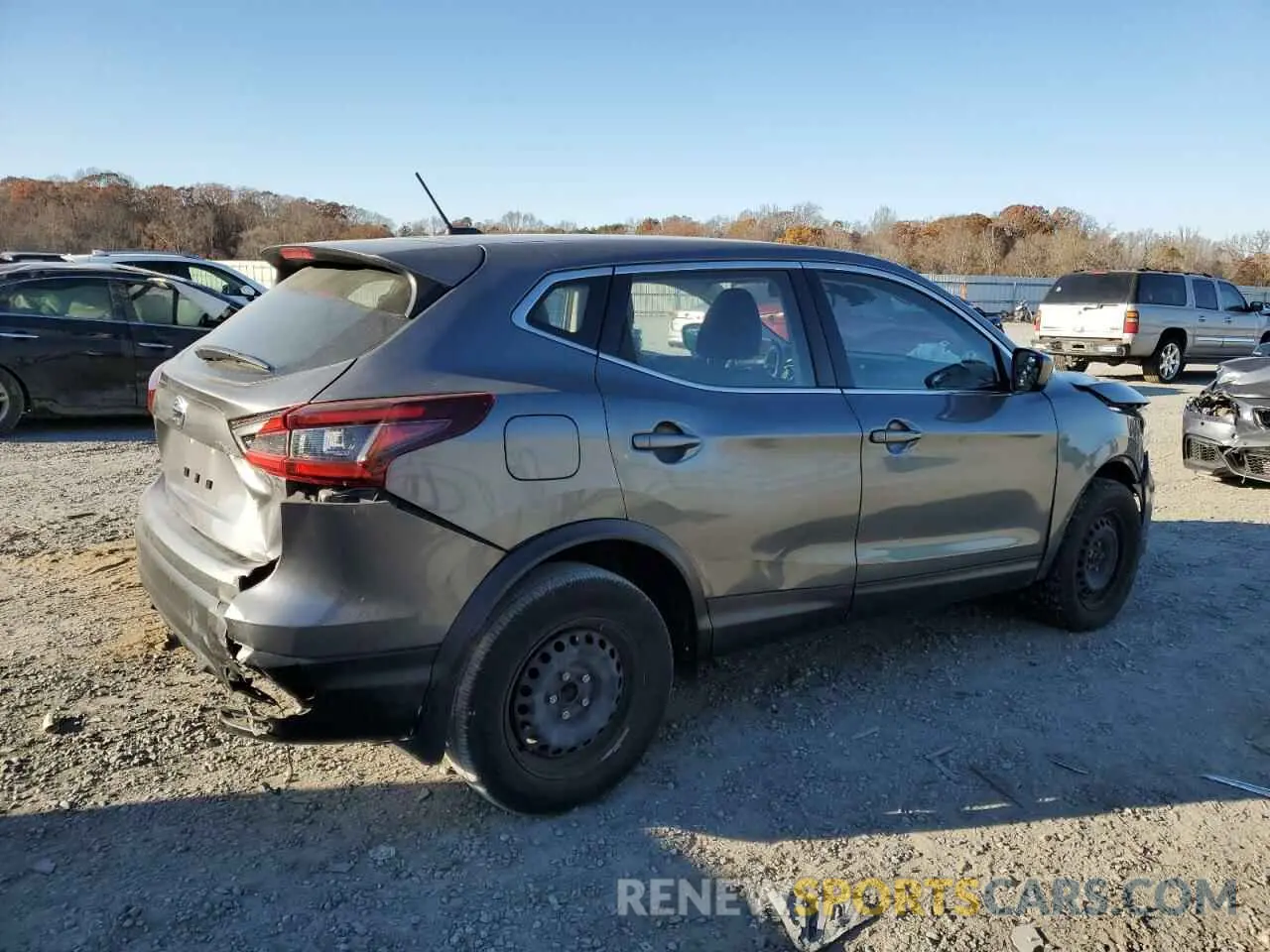 3 Photograph of a damaged car JN1BJ1CV3LW279905 NISSAN ROGUE 2020