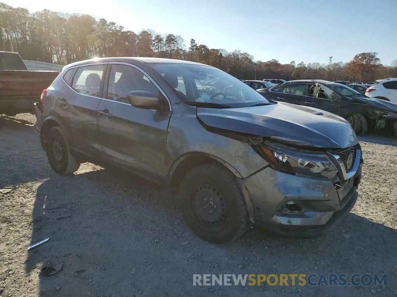 4 Photograph of a damaged car JN1BJ1CV3LW279905 NISSAN ROGUE 2020