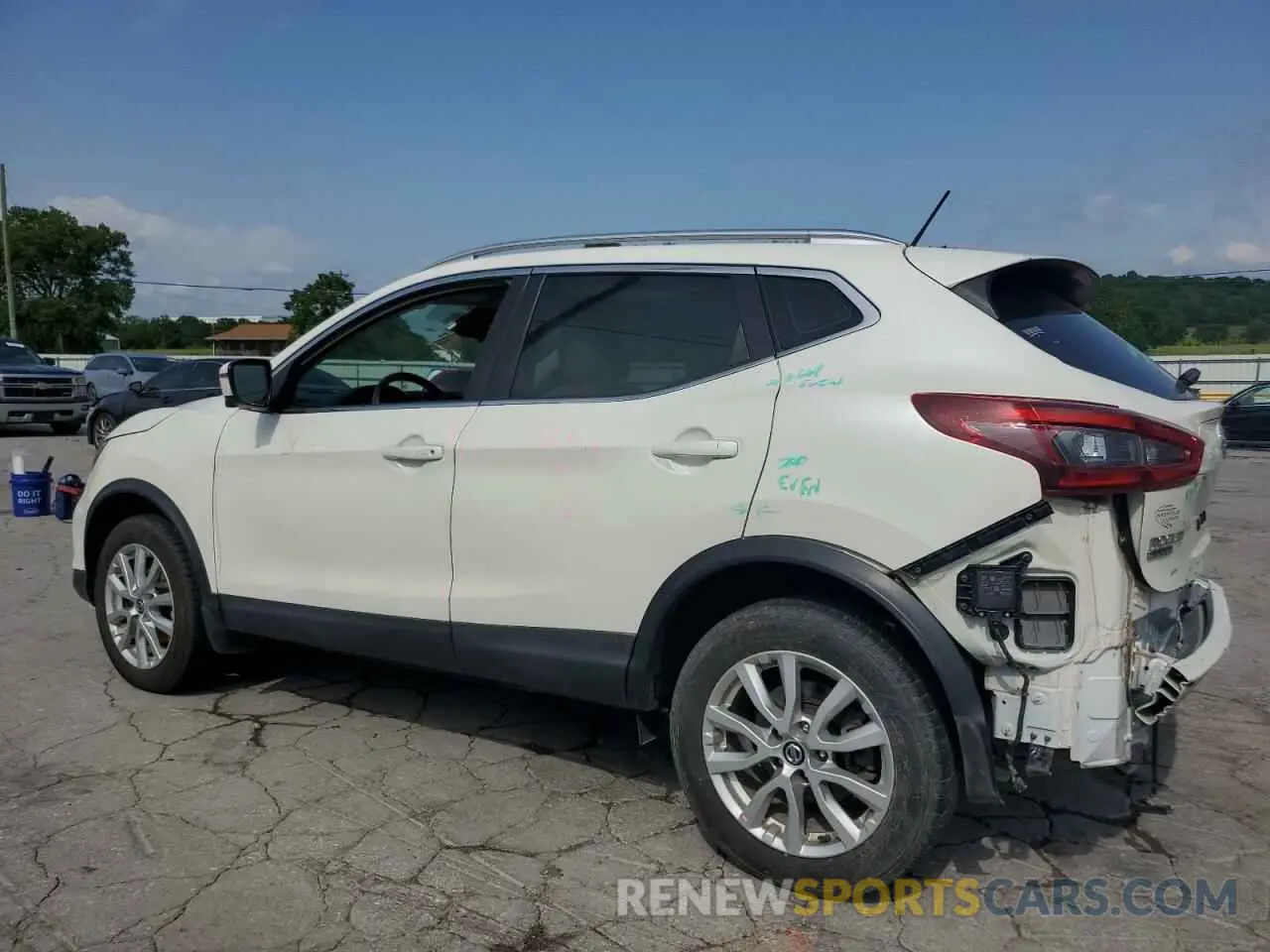 2 Фотография поврежденного автомобиля JN1BJ1CV3LW546251 NISSAN ROGUE 2020