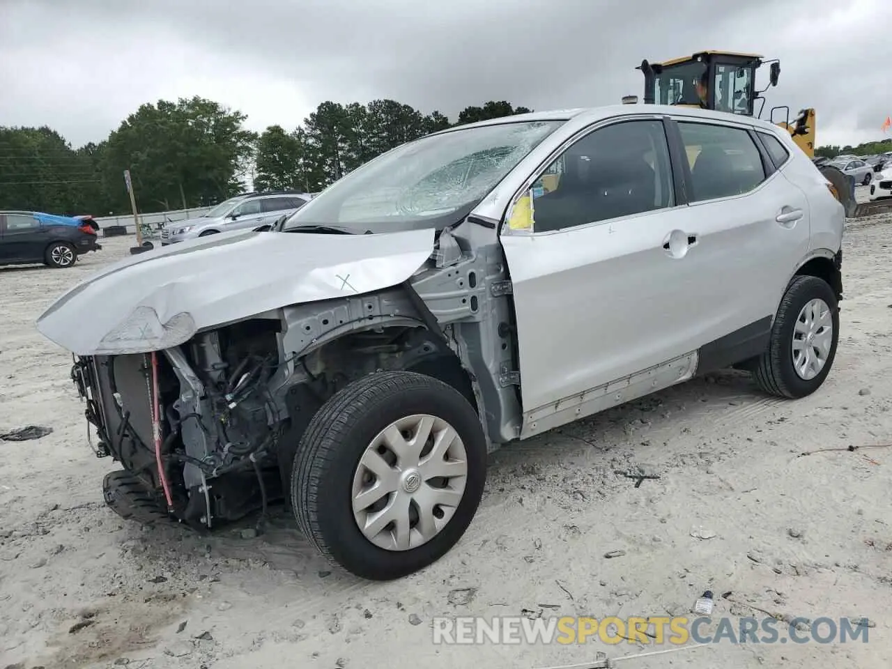 1 Photograph of a damaged car JN1BJ1CV3LW547352 NISSAN ROGUE 2020