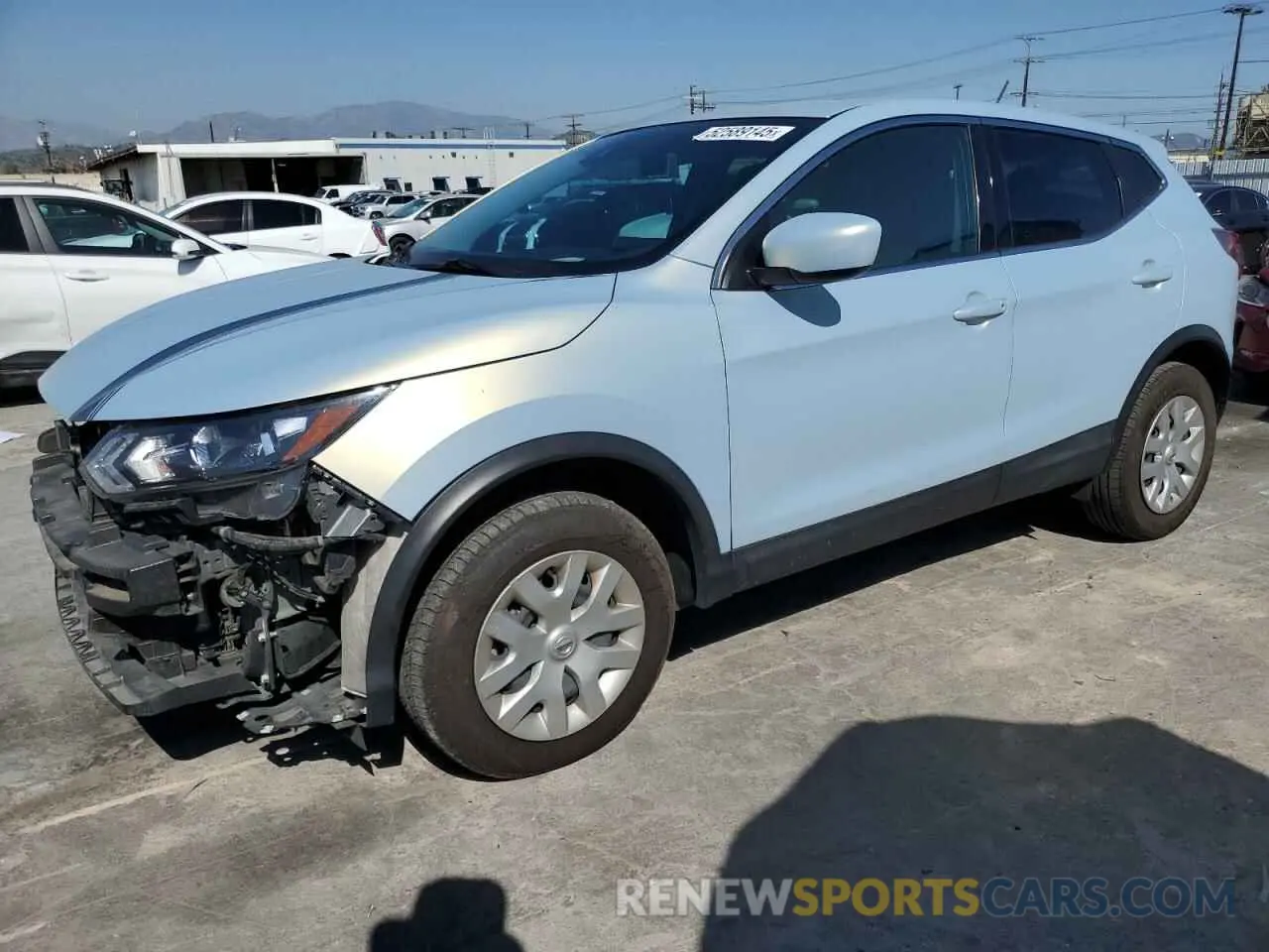 1 Photograph of a damaged car JN1BJ1CV4LW260957 NISSAN ROGUE 2020