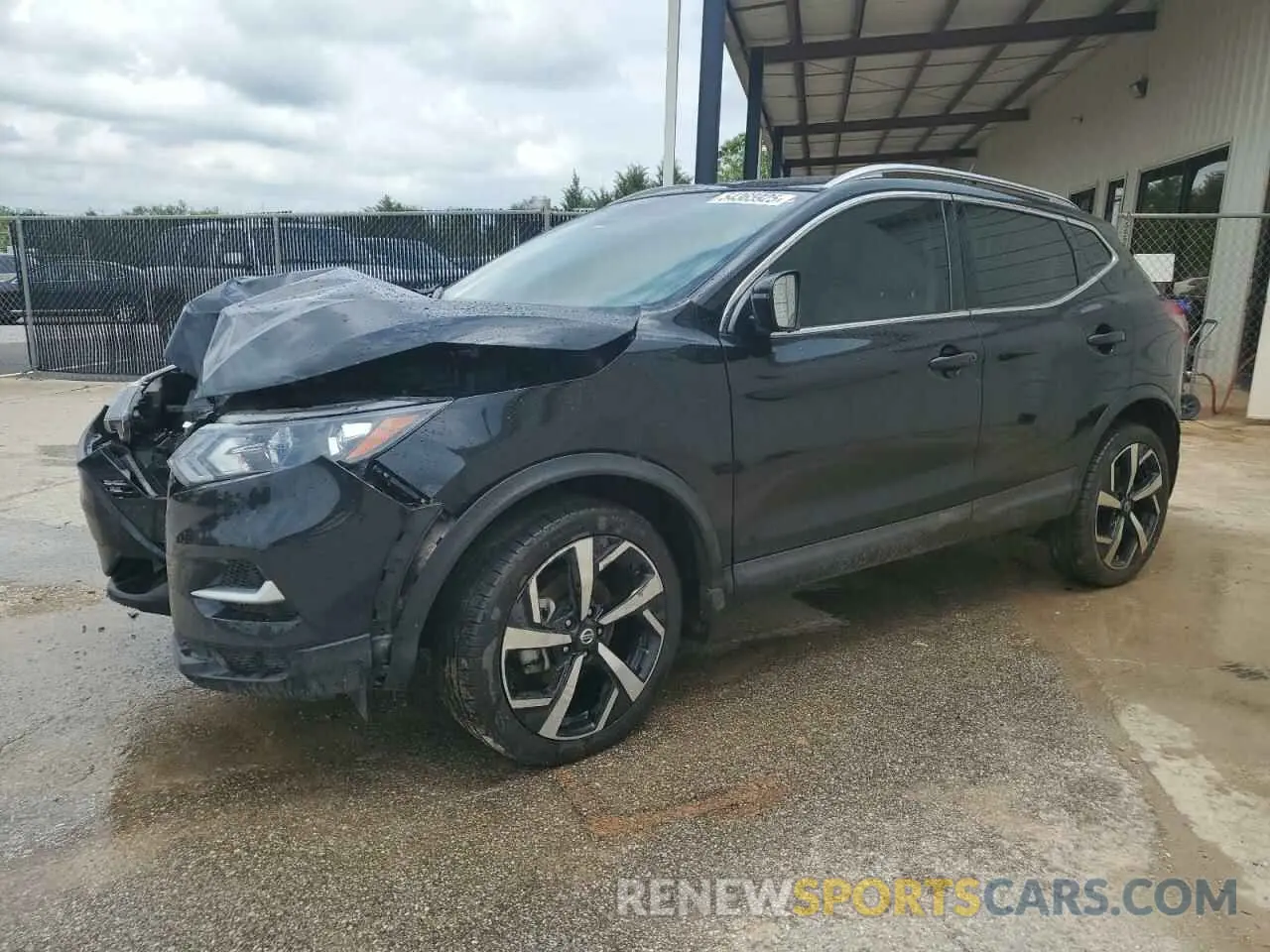 1 Photograph of a damaged car JN1BJ1CV4LW264166 NISSAN ROGUE 2020