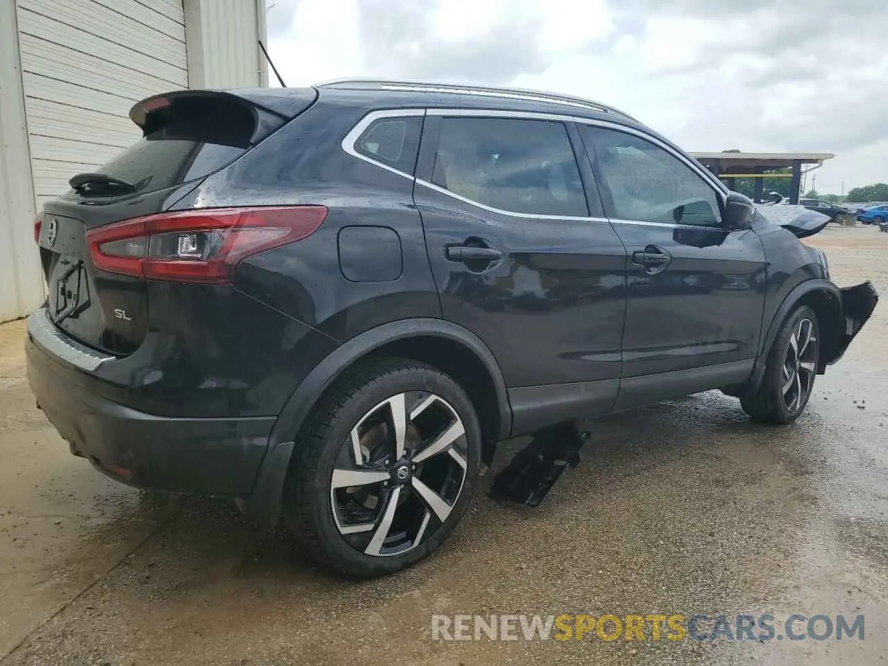 3 Photograph of a damaged car JN1BJ1CV4LW264166 NISSAN ROGUE 2020