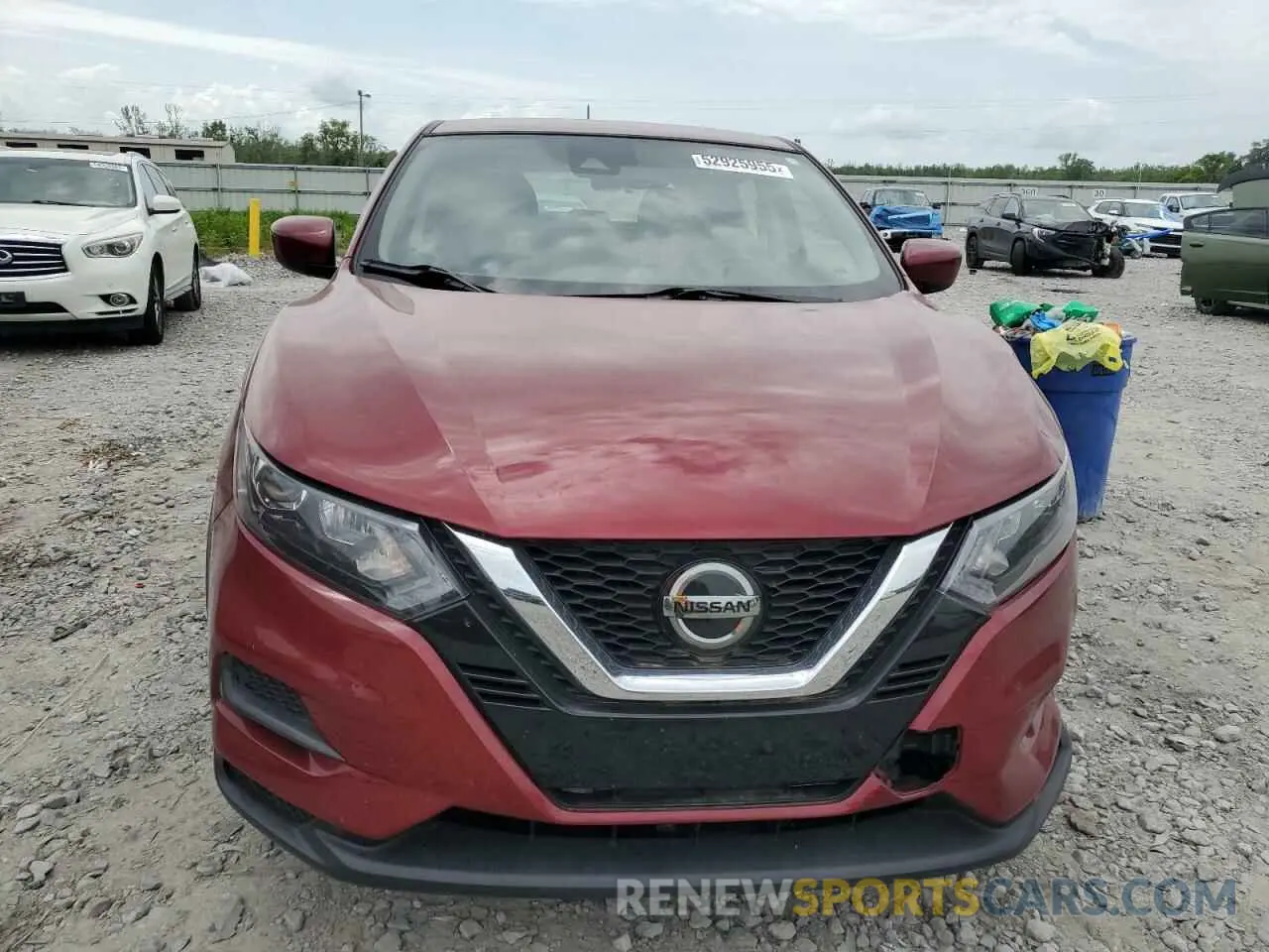 5 Photograph of a damaged car JN1BJ1CV4LW279248 NISSAN ROGUE 2020