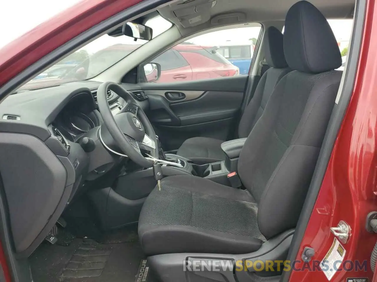 7 Photograph of a damaged car JN1BJ1CV4LW279248 NISSAN ROGUE 2020