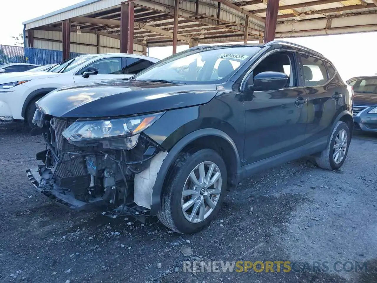 1 Photograph of a damaged car JN1BJ1CV4LW547506 NISSAN ROGUE 2020