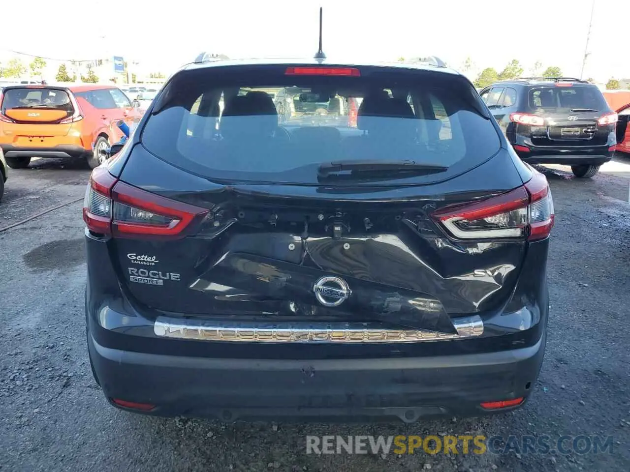 6 Photograph of a damaged car JN1BJ1CV4LW547506 NISSAN ROGUE 2020