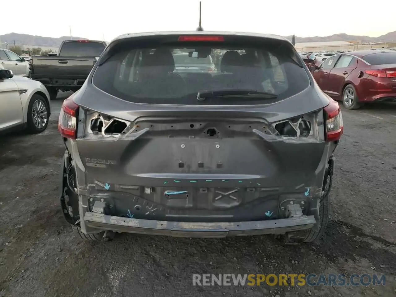 6 Фотография поврежденного автомобиля JN1BJ1CV5LW268615 NISSAN ROGUE 2020