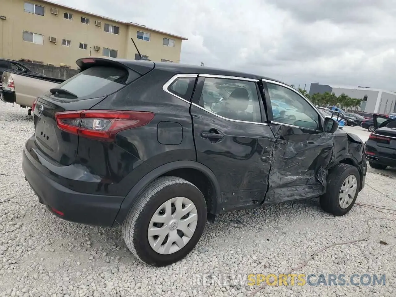 3 Фотография поврежденного автомобиля JN1BJ1CV5LW270624 NISSAN ROGUE 2020