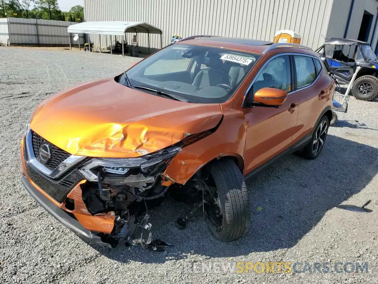 1 Фотография поврежденного автомобиля JN1BJ1CV5LW272681 NISSAN ROGUE 2020