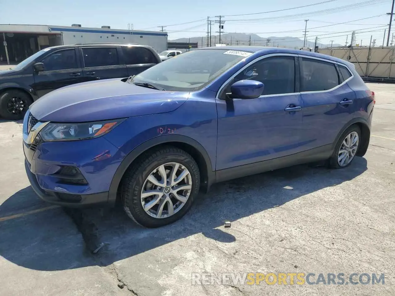 1 Photograph of a damaged car JN1BJ1CV6LW274018 NISSAN ROGUE 2020