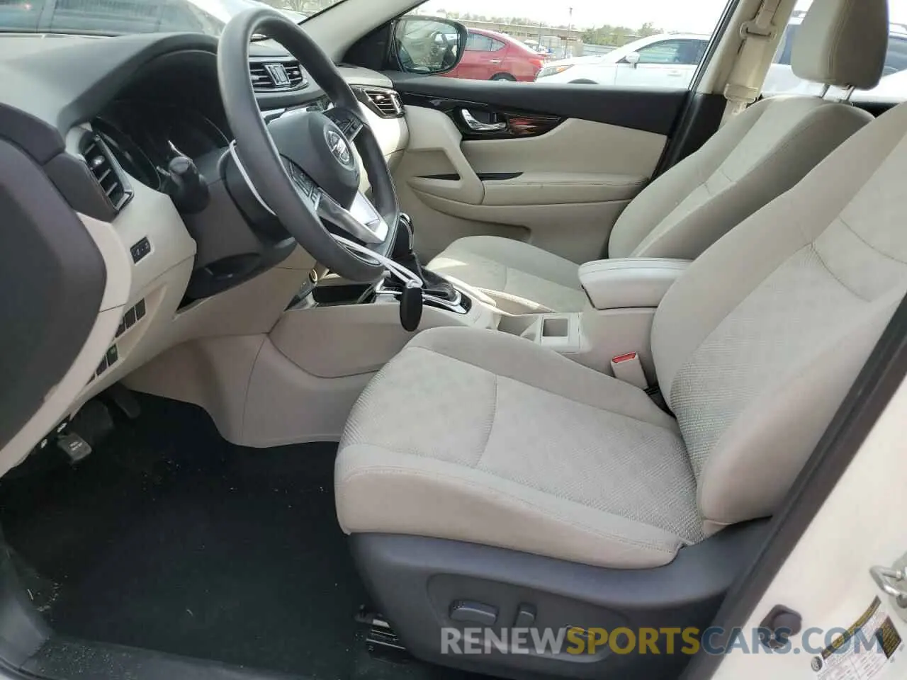 7 Photograph of a damaged car JN1BJ1CV6LW542145 NISSAN ROGUE 2020