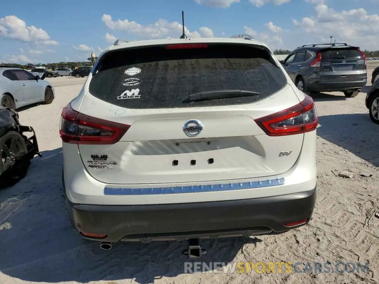 6 Photograph of a damaged car JN1BJ1CV6LW547507 NISSAN ROGUE 2020