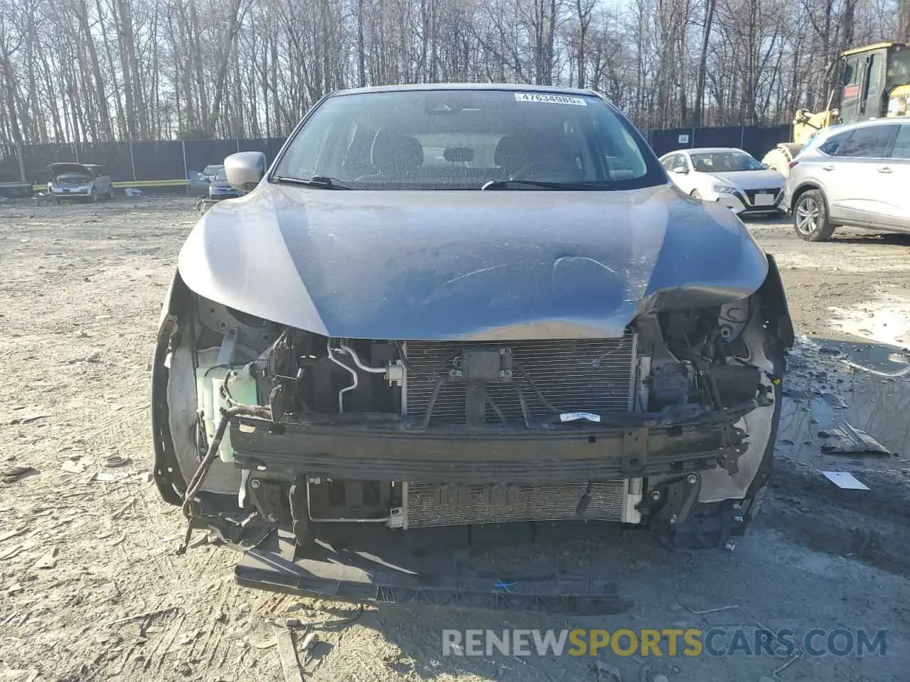 5 Фотография поврежденного автомобиля JN1BJ1CV7LW256370 NISSAN ROGUE 2020