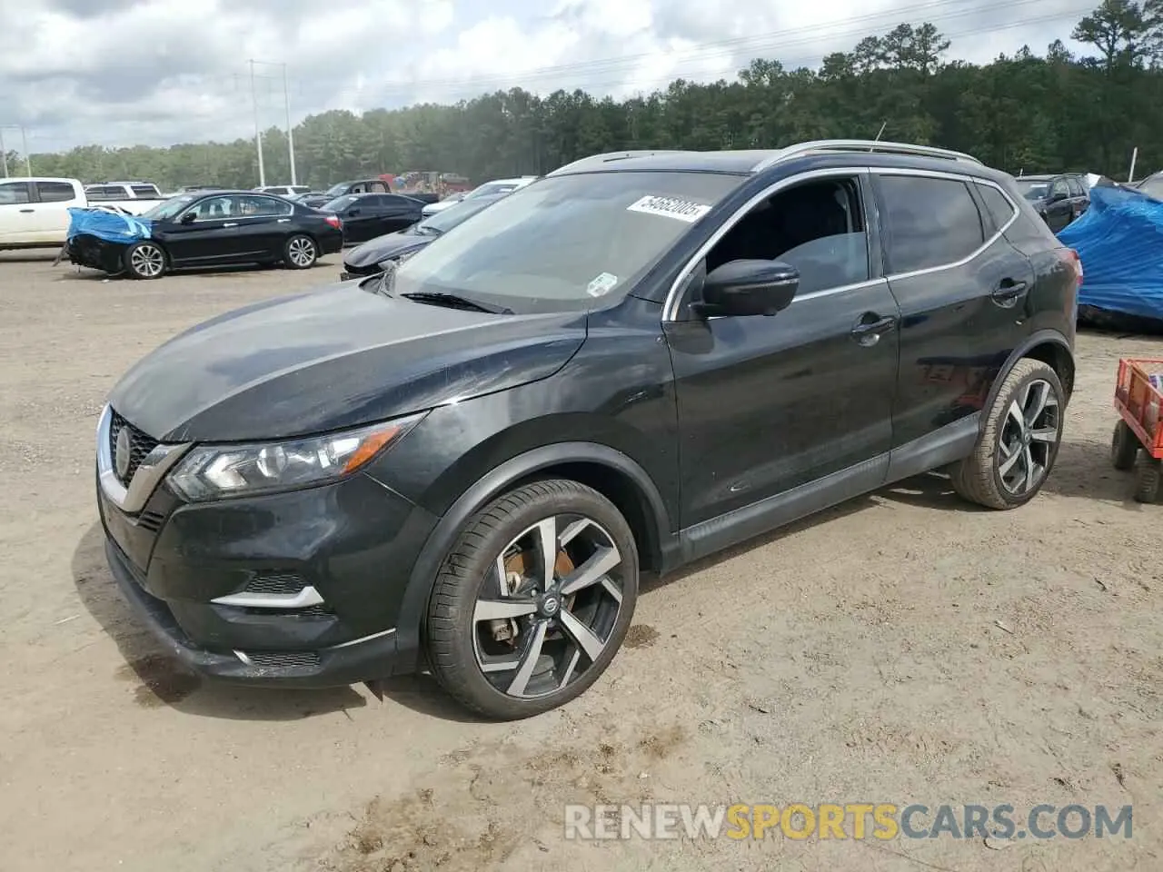 1 Фотография поврежденного автомобиля JN1BJ1CV7LW258250 NISSAN ROGUE 2020
