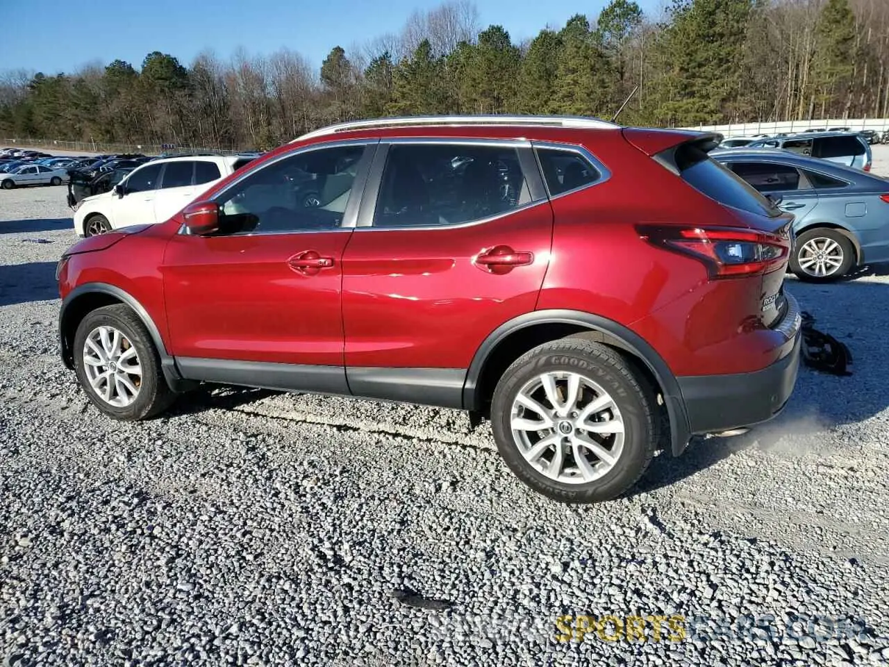 2 Фотография поврежденного автомобиля JN1BJ1CV7LW275792 NISSAN ROGUE 2020