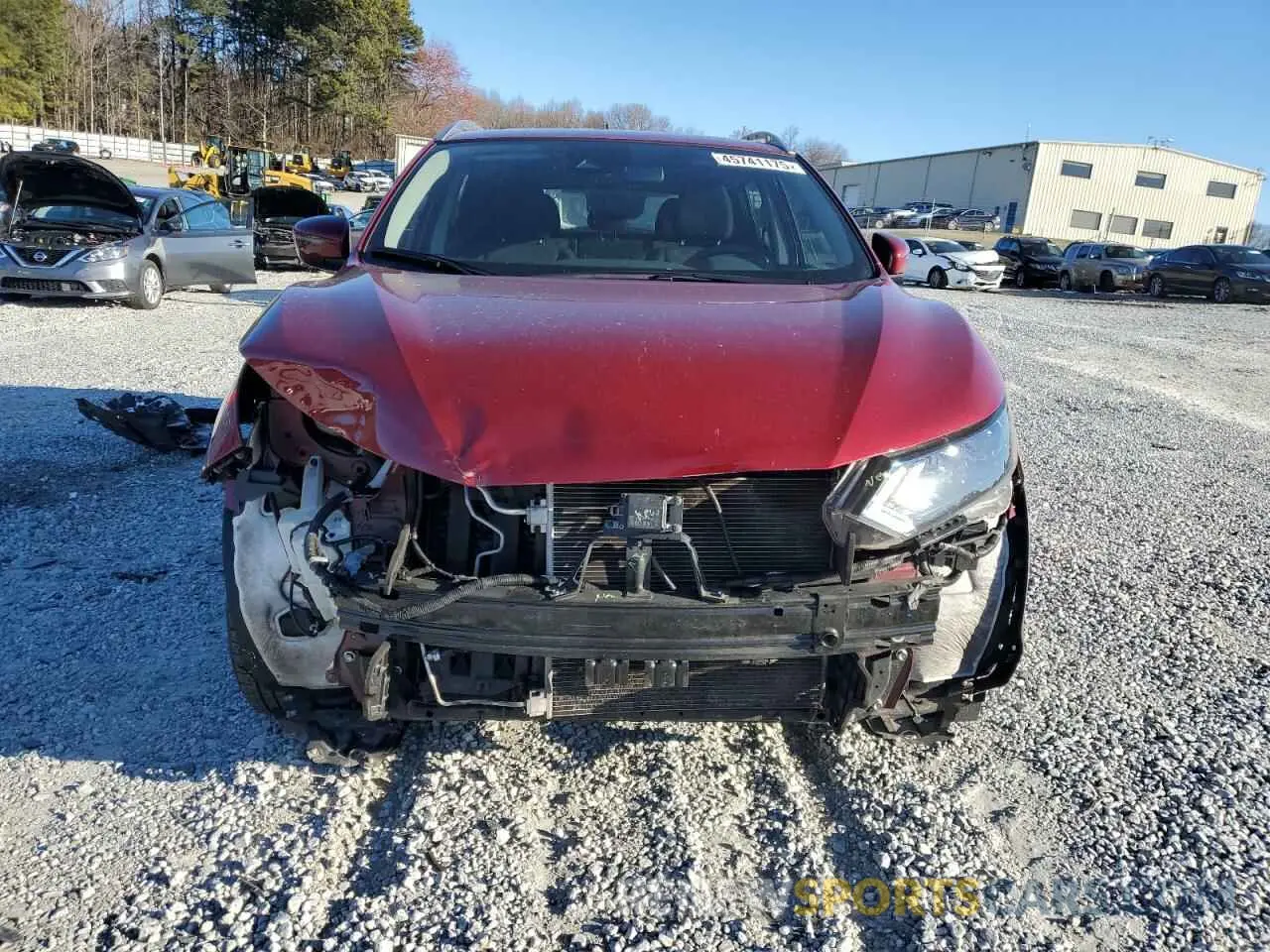 5 Фотография поврежденного автомобиля JN1BJ1CV7LW275792 NISSAN ROGUE 2020