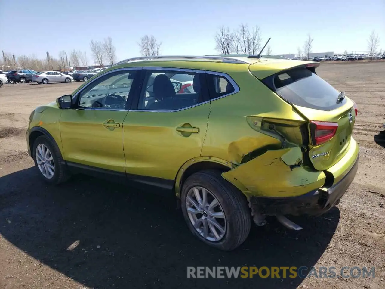 2 Photograph of a damaged car JN1BJ1CV8LW262257 NISSAN ROGUE 2020