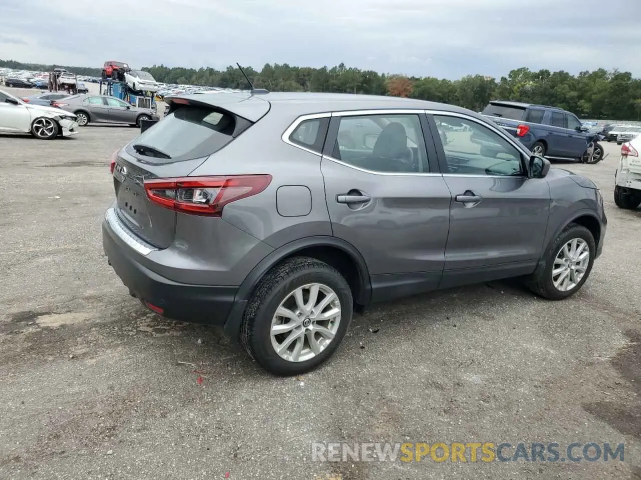 3 Фотография поврежденного автомобиля JN1BJ1CV8LW540588 NISSAN ROGUE 2020