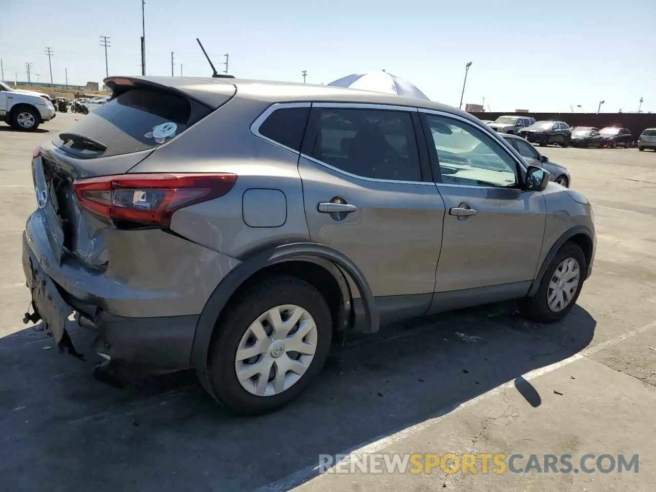 3 Photograph of a damaged car JN1BJ1CV9LW259089 NISSAN ROGUE 2020