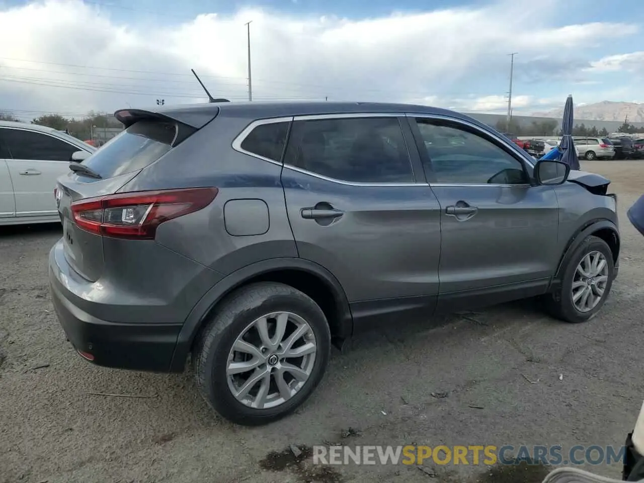 3 Фотография поврежденного автомобиля JN1BJ1CVXLW258999 NISSAN ROGUE 2020