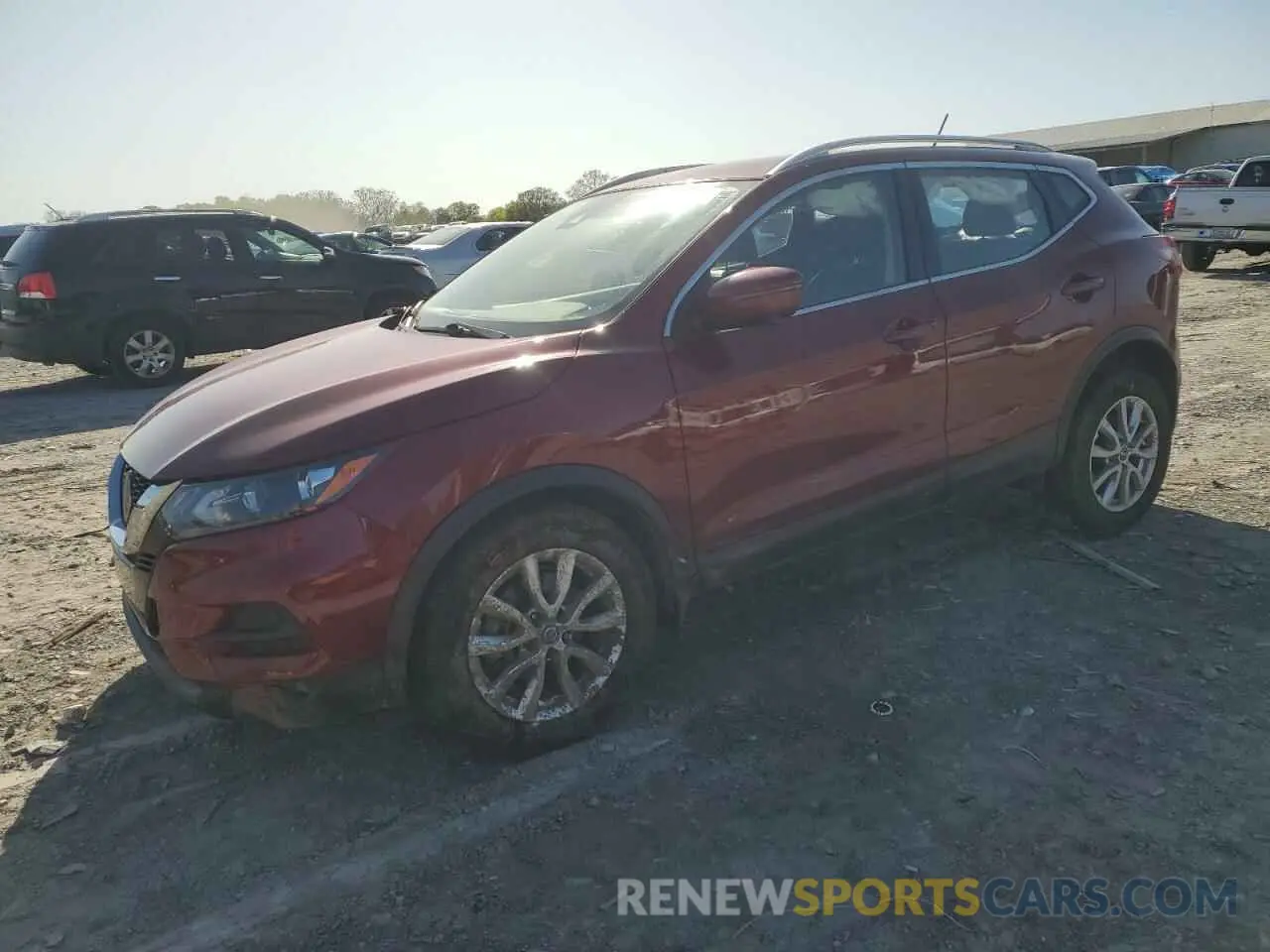 1 Photograph of a damaged car JN1BJ1CVXLW261899 NISSAN ROGUE 2020