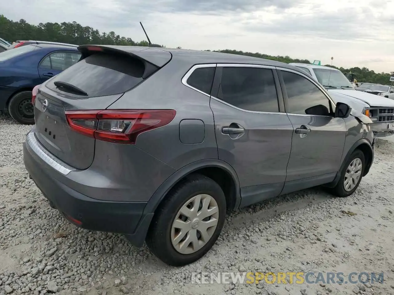 3 Фотография поврежденного автомобиля JN1BJ1CVXLW263779 NISSAN ROGUE 2020